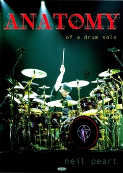 Neil Peart Signed "Anatomy of Drum Solo" 20x28" Poster (JSA)